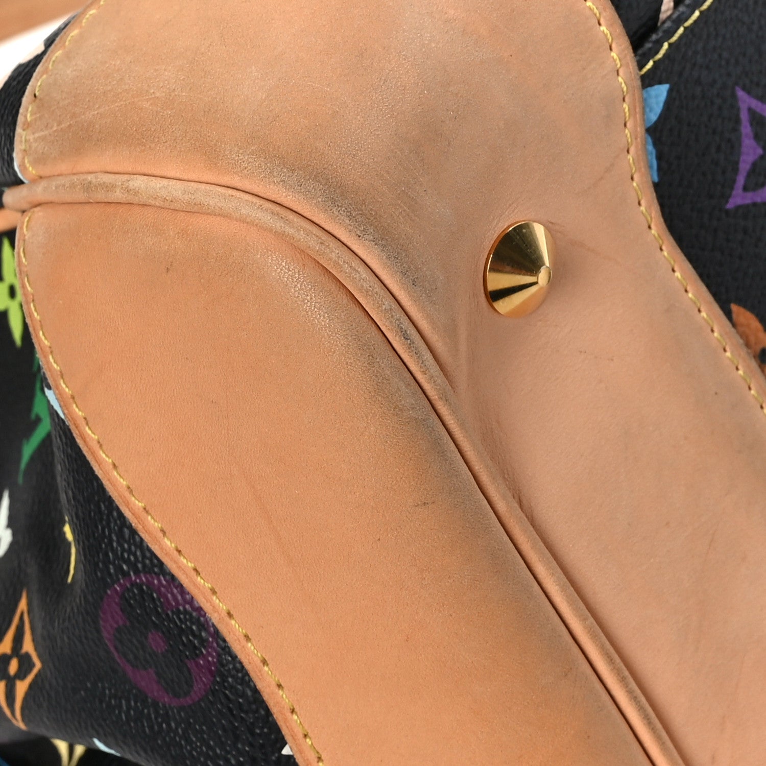 Louis Vuitton Monogram Multicolor Courtney GM Black 9 of 10
