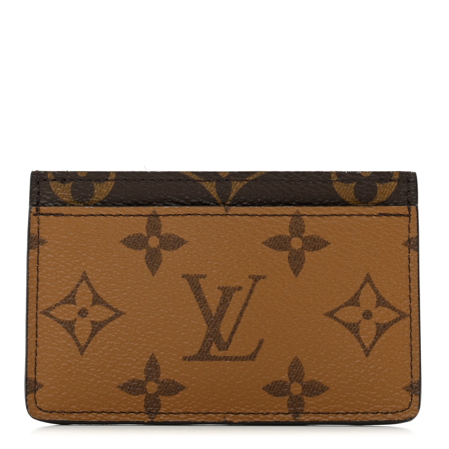 Reverse Monogram Card Holder