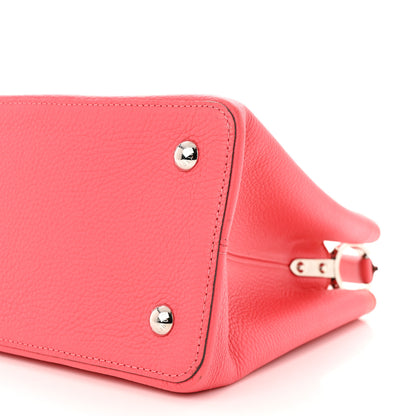 Louis Vuitton Taurillon Capucines MM Rose Litchi 9 of 13