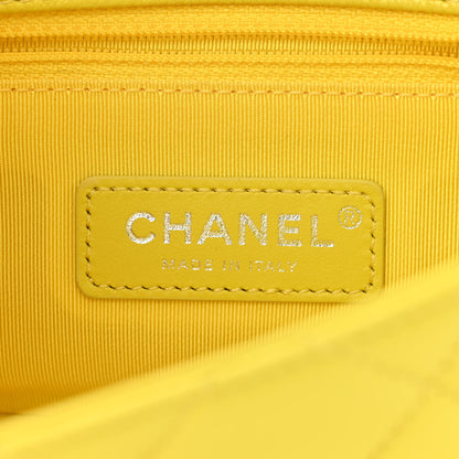 Chanel Caviar Quilted My Everything Small Flap Yellow 6 of 10