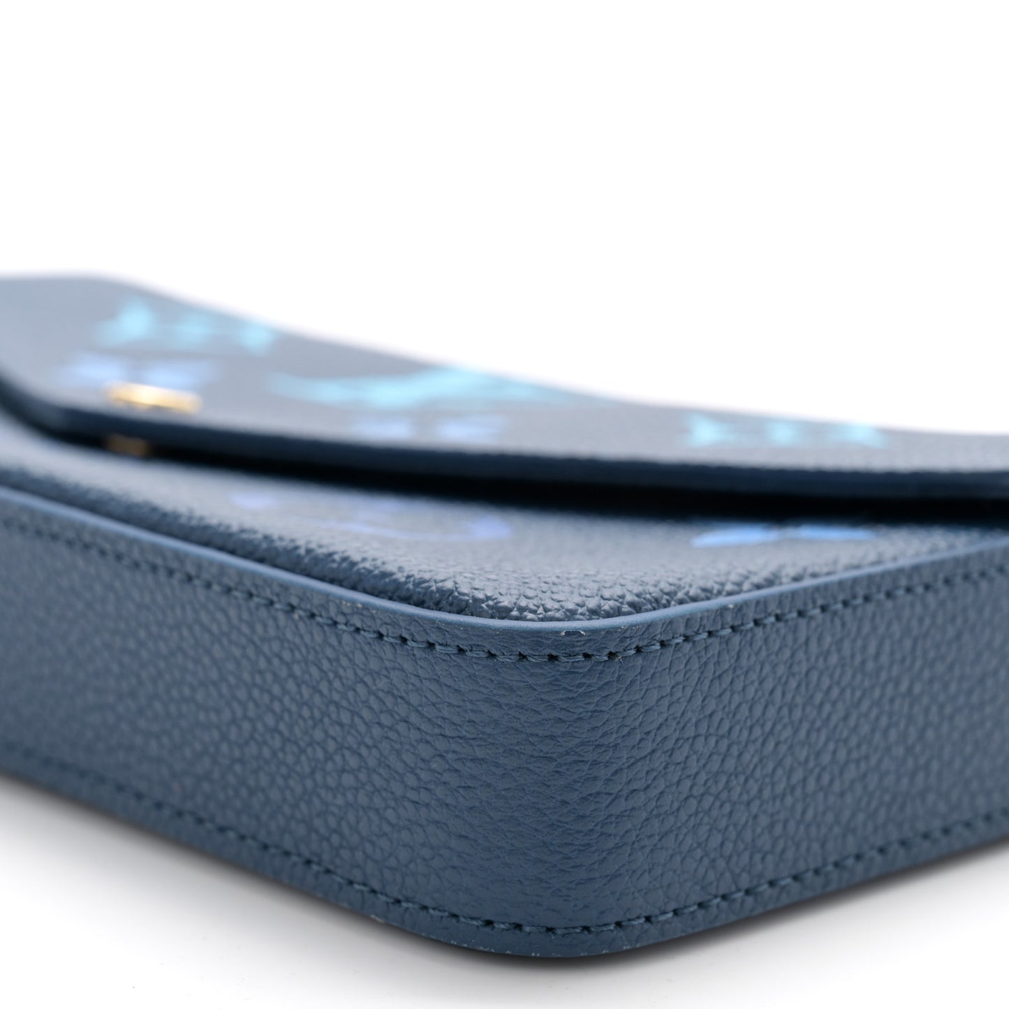 Empreinte Monogram Giant Felicie Pochette Chain Wallet Gradient Blue