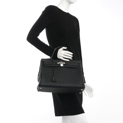Hermes Togo Kelly Retourne 35 Black 3 of 32