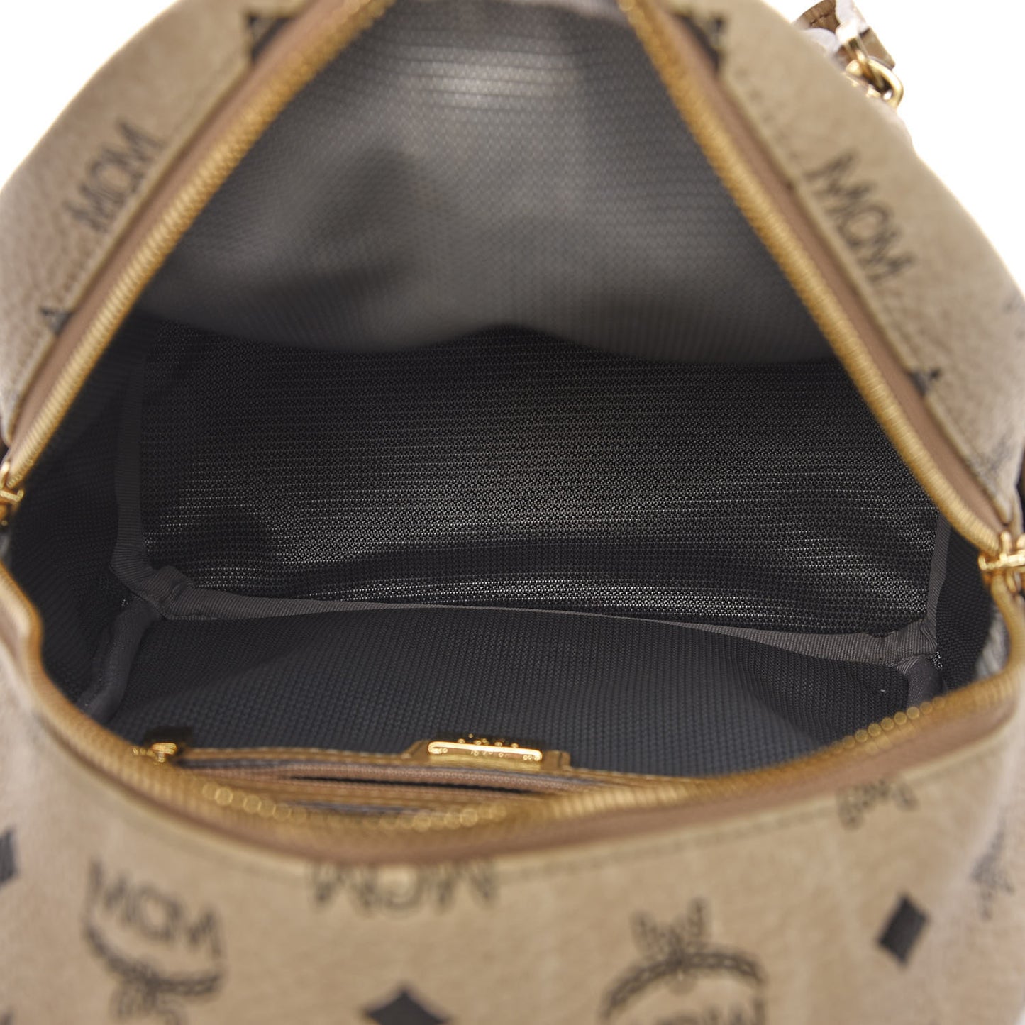 Visetos Side Stud Mini Stark Backpack Beige