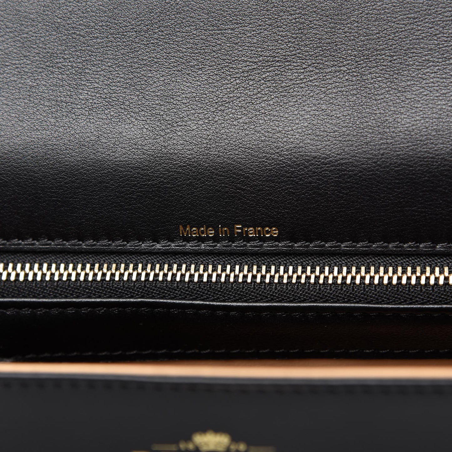 Smooth Calfskin GM Tempete Satchel Black