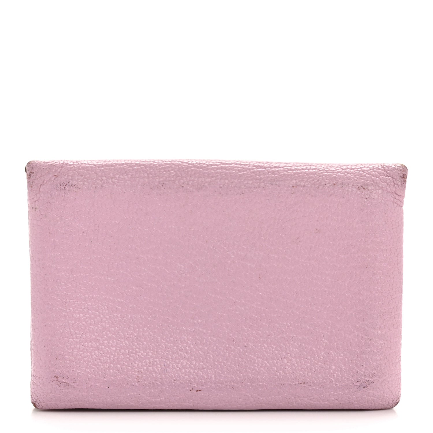 Hermes Chevre Mysore Calvi Card Case Mauve Sylvestre 1 of 10