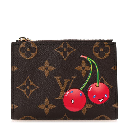 Louis Vuitton LV X TM Monogram Cerises Lisa Wallet 1 of 7