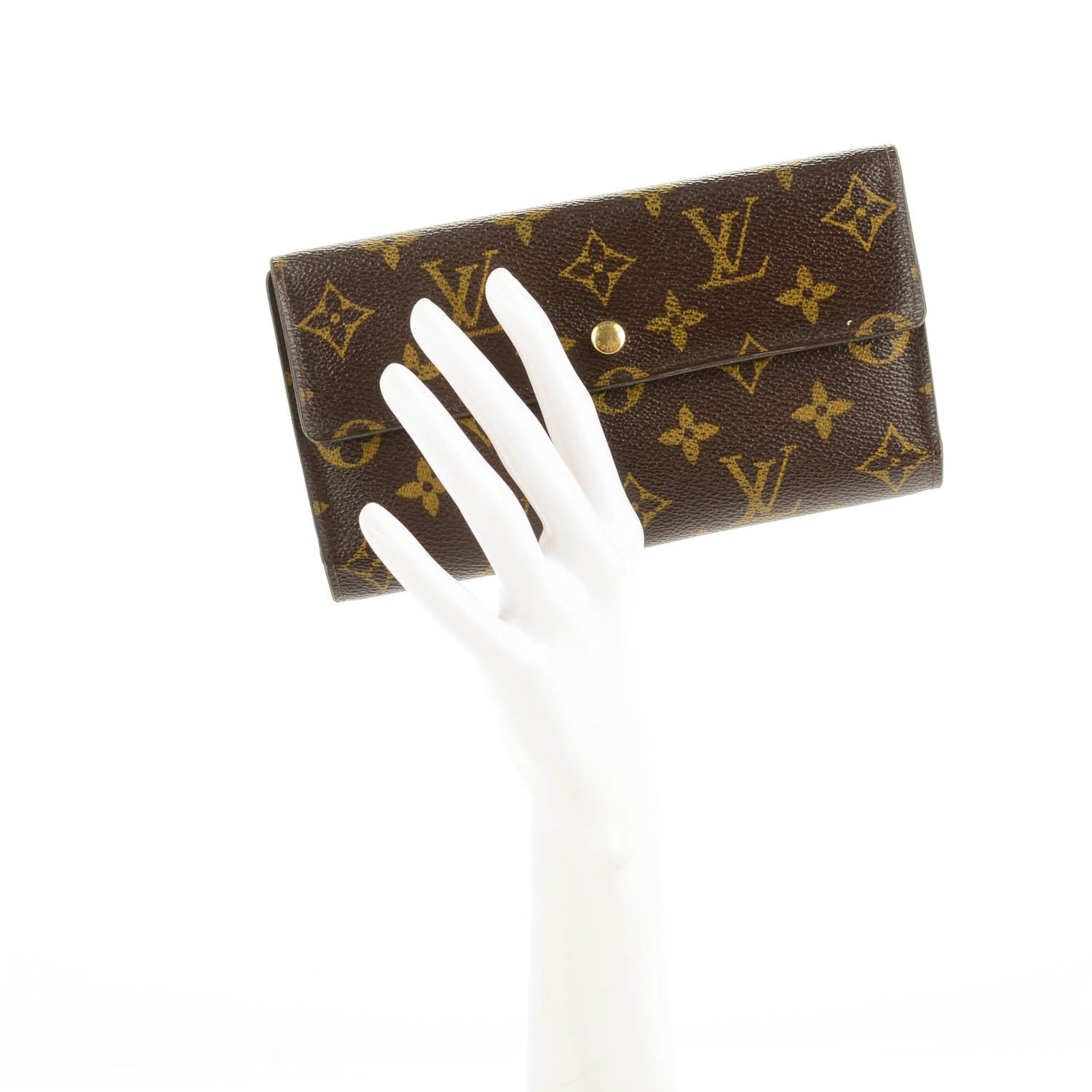 Louis Vuitton Monogram Porte Tresor International Wallet 2 of 8