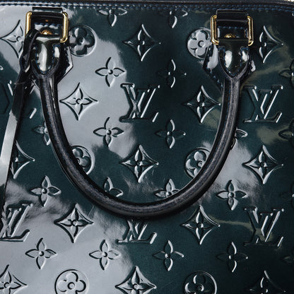 Louis Vuitton Vernis Alma GM Blue Nuit 13 of 14