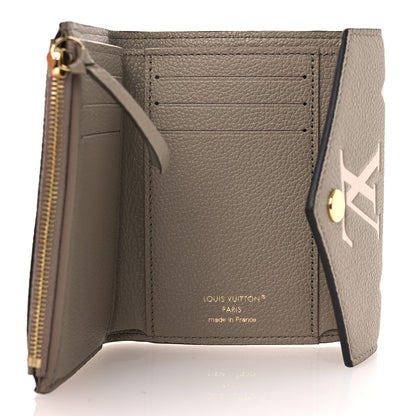Louis Vuitton Empreinte Monogram Giant Victorine Wallet Tourterelle Creme 5 of 7