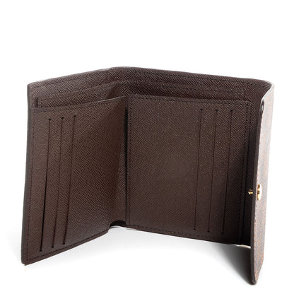 Louis Vuitton Damier Ebene Elise Wallet 8 of 8