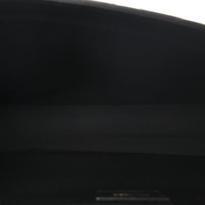 Saint Laurent Grain De Poudre Textured Mixed Matelasse Large Triquilt Monogram Satchel Black 5 of 10