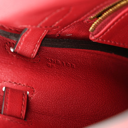 Hermes Swift Kelly Retourne 25 Rouge Grenat 7 of 11
