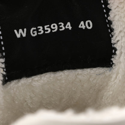 Chanel Calfskin Womens Logo Sneakers 40 White Blue 7 of 9