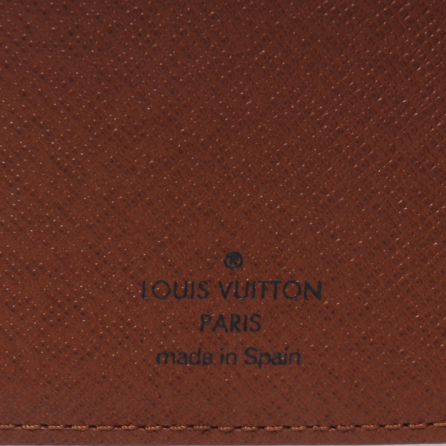 Monogram Pocket Agenda Cover