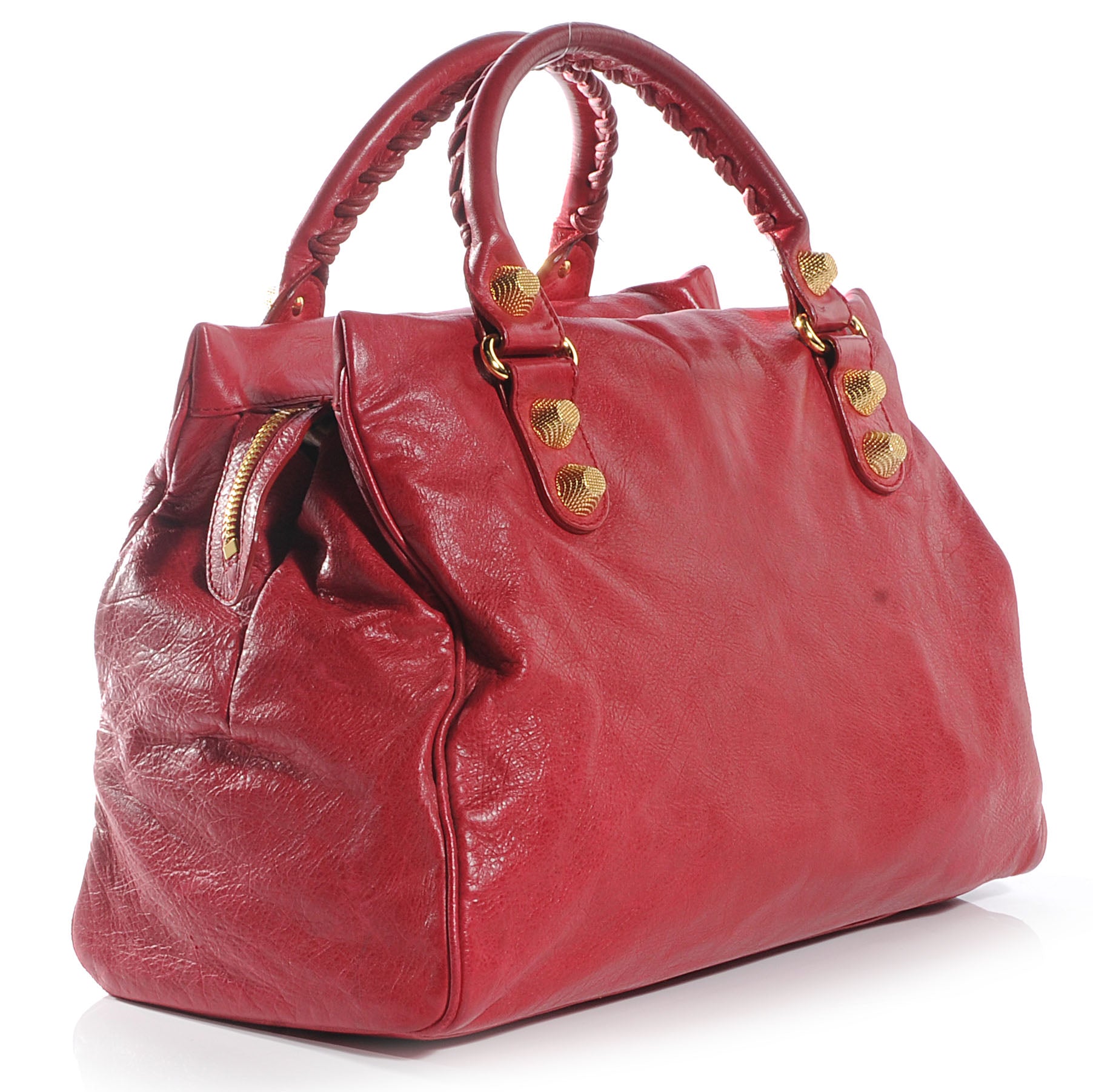 Balenciaga Agneau Giant 21 Gold Hardware Mid Day Rouge Coquelicot 3 of 6