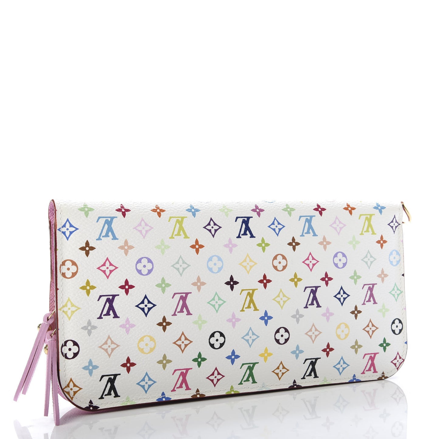 Monogram Multicolor Insolite Wallet White Litchi