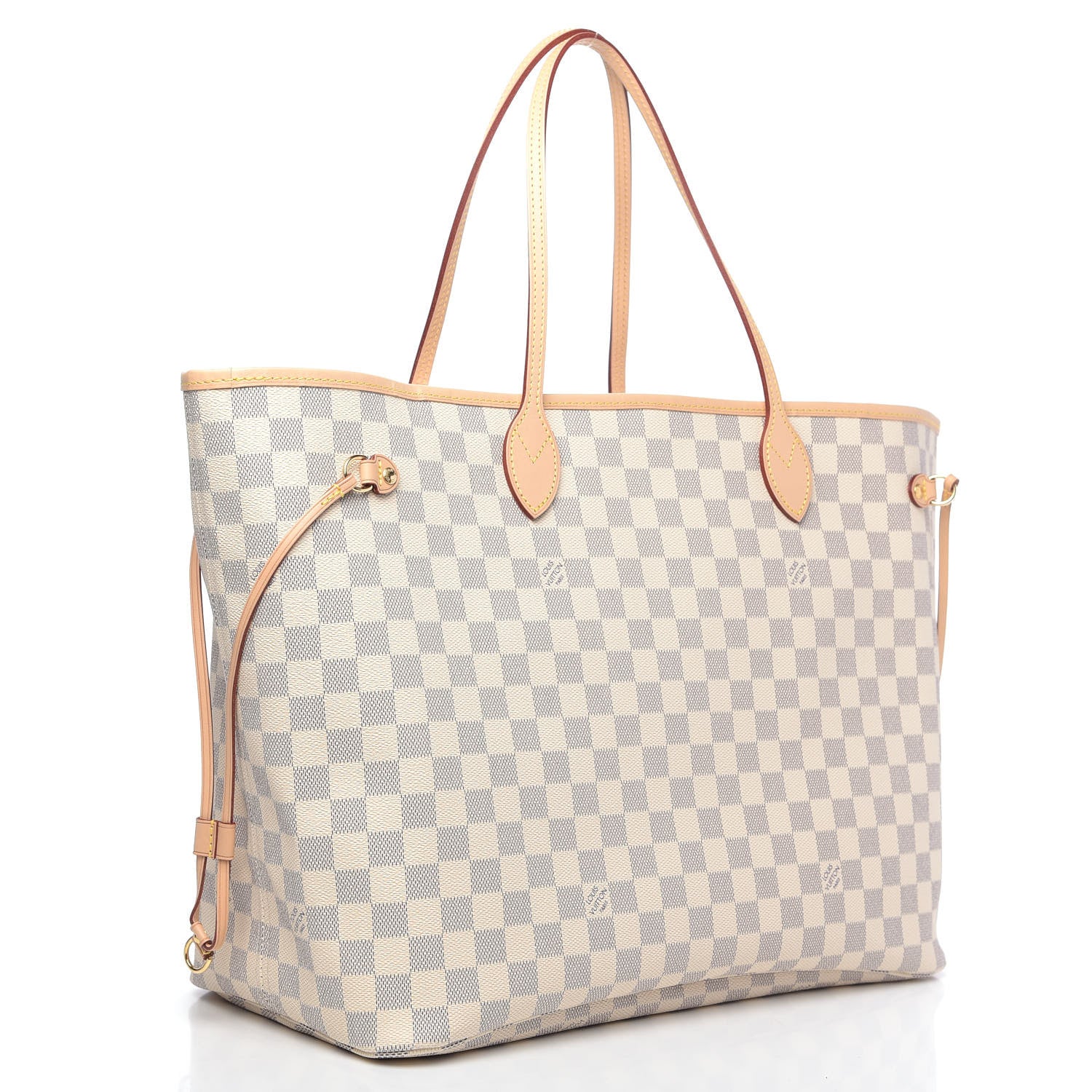Louis Vuitton Damier Azur Neo Neverfull GM Rose Ballerine 3 of 10