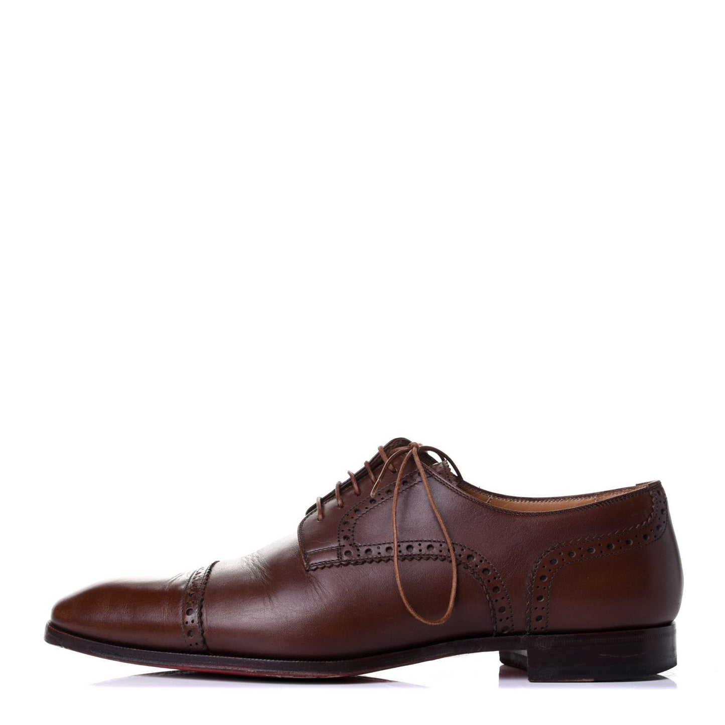Calfskin Mens Cousin Charles Oxford 42 Havane