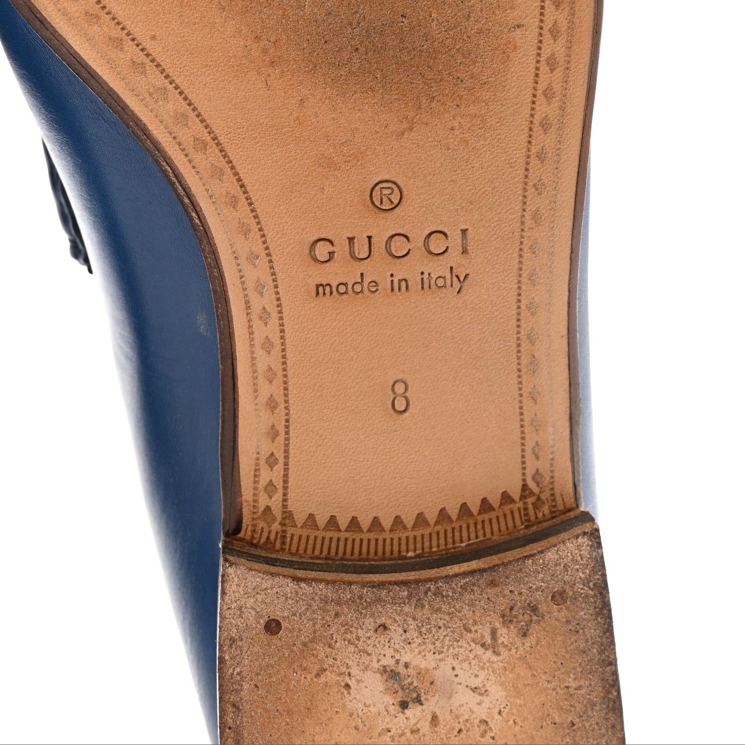 Gucci Cirano Lux Nylon 1953 Horsebit Loafers 8 Royale 7 of 9