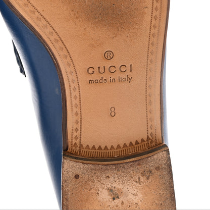 Gucci Cirano Lux Nylon 1953 Horsebit Loafers 8 Royale 7 of 9