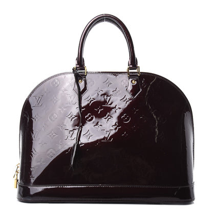Louis Vuitton Vernis Alma GM Amarante 1 of 14