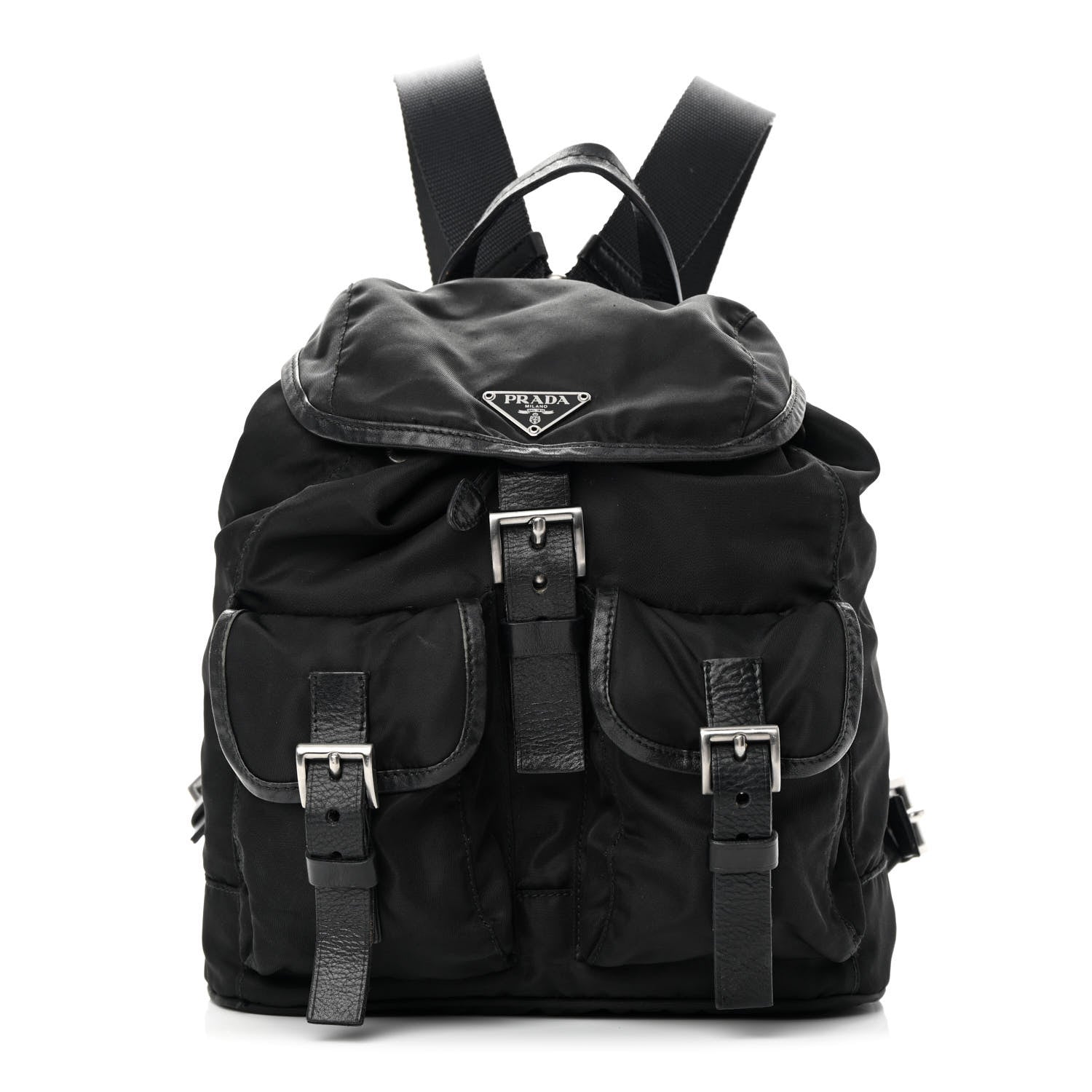 Prada Tessuto Nylon Vela Small Backpack Black 1 of 20