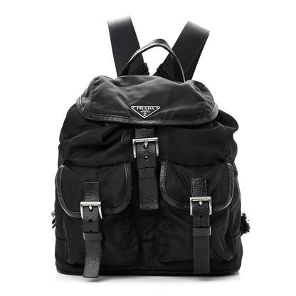 Prada Tessuto Nylon Vela Small Backpack Black 1 of 20