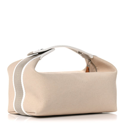 Hermes Canvas Small Bride-A-Brac Pouch Natural 3 of 9
