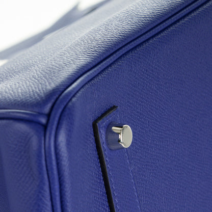 Hermes Epsom Birkin 35 Bleu Electrique 21 of 24
