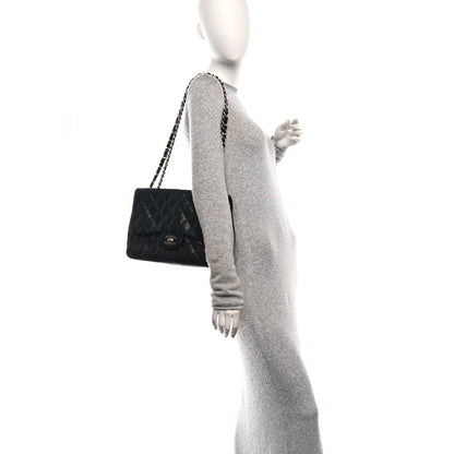 Chanel Caviar Quilted Jumbo Single Flap Black 2 of 10