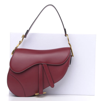 Christian Dior Calfskin Saddle Bag Scarlet 11 of 11