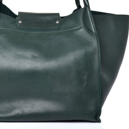 Celine Smooth Calfskin Medium Big Bag Dark Green 10 of 11