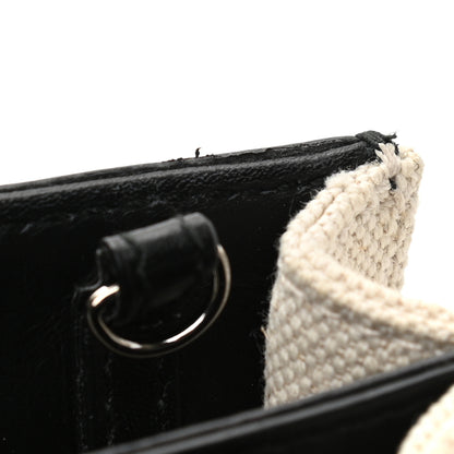 Balenciaga Cotton Canvas Pochette Crossbody Bag Black 12 of 12