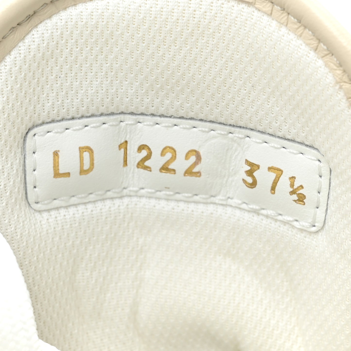 Denim Monogram Squad Sneaker Boots 37.5 Beige