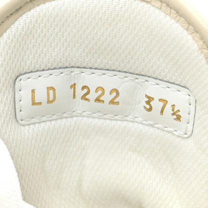 Louis Vuitton Denim Monogram Squad Sneaker Boots 37.5 Beige 10 of 10