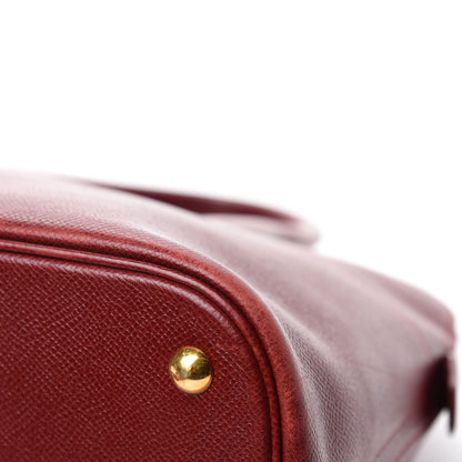 Hermes Courchevel Bolide 35 Rouge H 9 of 15