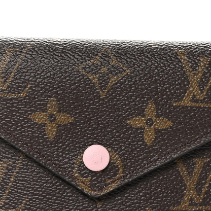 Louis Vuitton Monogram Victorine Wallet Rose Ballerine 8 of 9