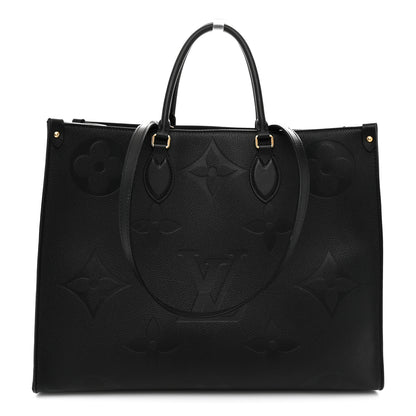 Louis Vuitton Empreinte Monogram Giant Onthego GM Black 1 of 10