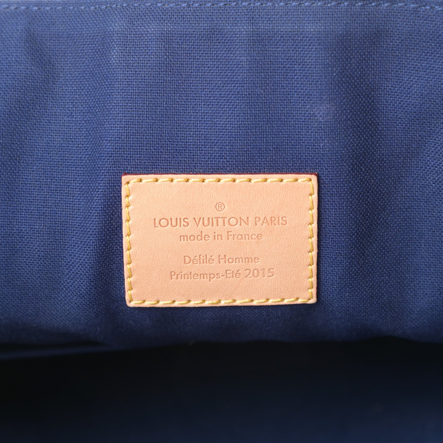 Louis Vuitton Monogram V Cabas Jour Blue 6 of 11
