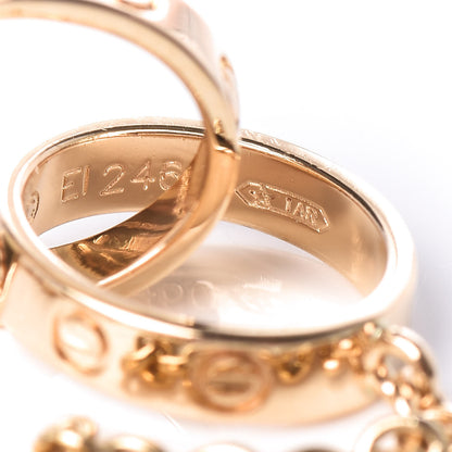 Cartier 18K Yellow Gold Interlocking LOVE Bracelet 5 of 5