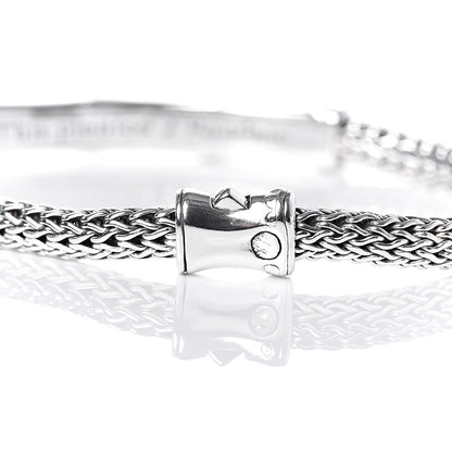 John Hardy Sterling Silver 4mm Bamboo Chain Bracelet 6 of 6