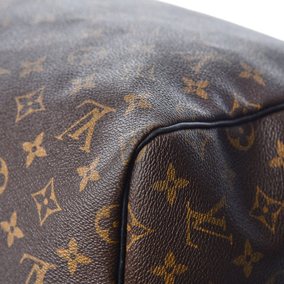 Louis Vuitton Monogram Macassar Keepall Bandouliere 55 15 of 22