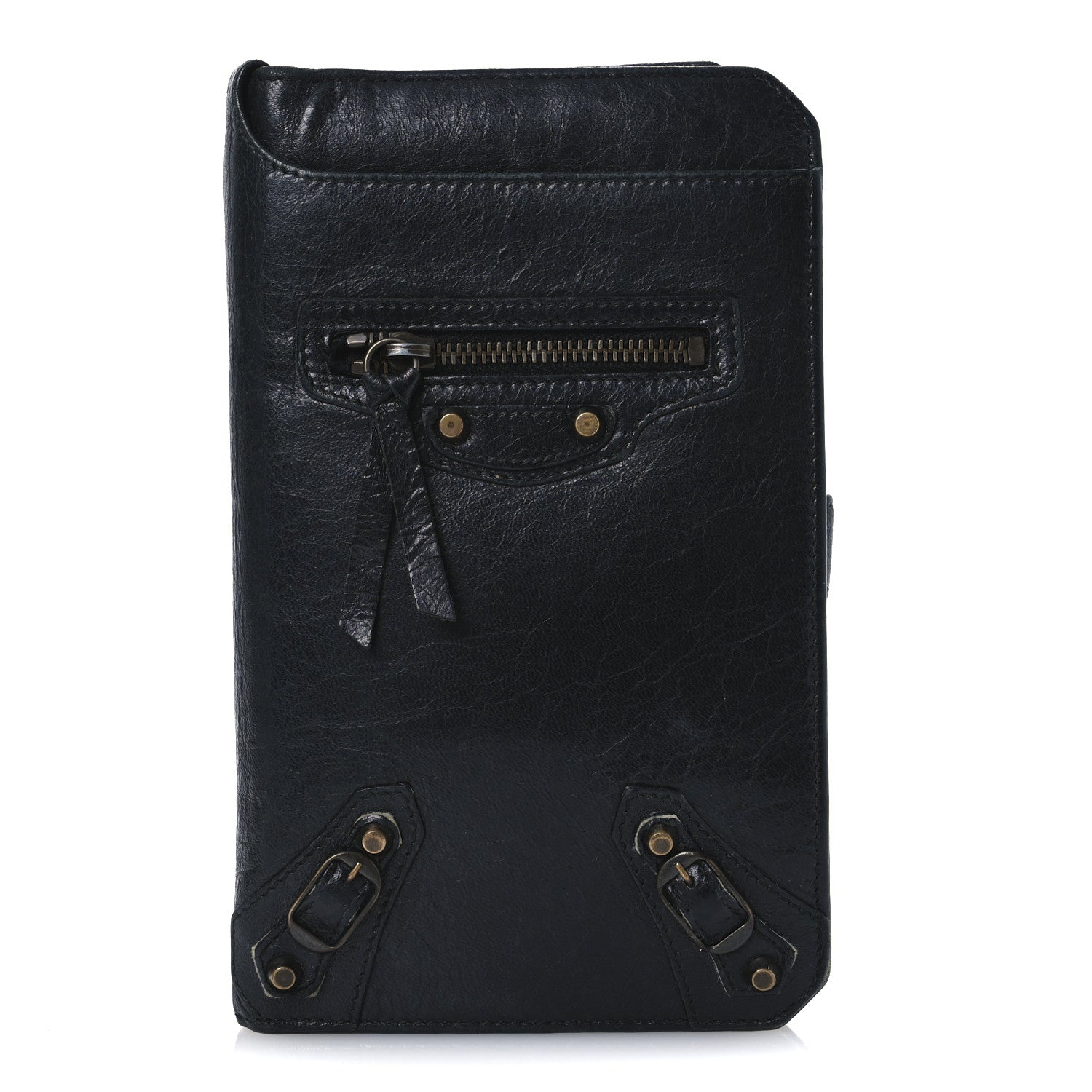 Balenciaga Agneau Giant 12 Gold Hardware Travel Organizer Wallet 1 of 14