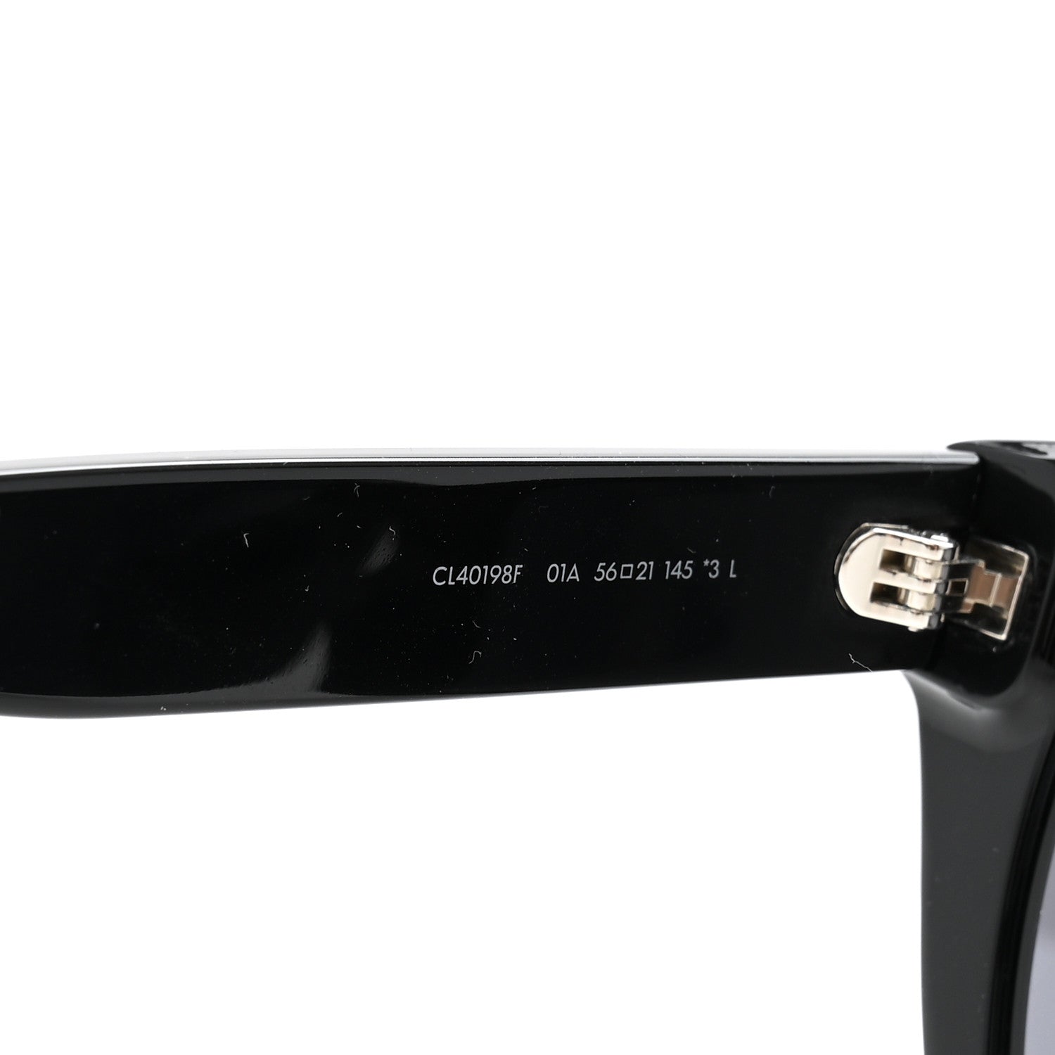 Celine Acetate Sunglasses CL40198F Black 6 of 7