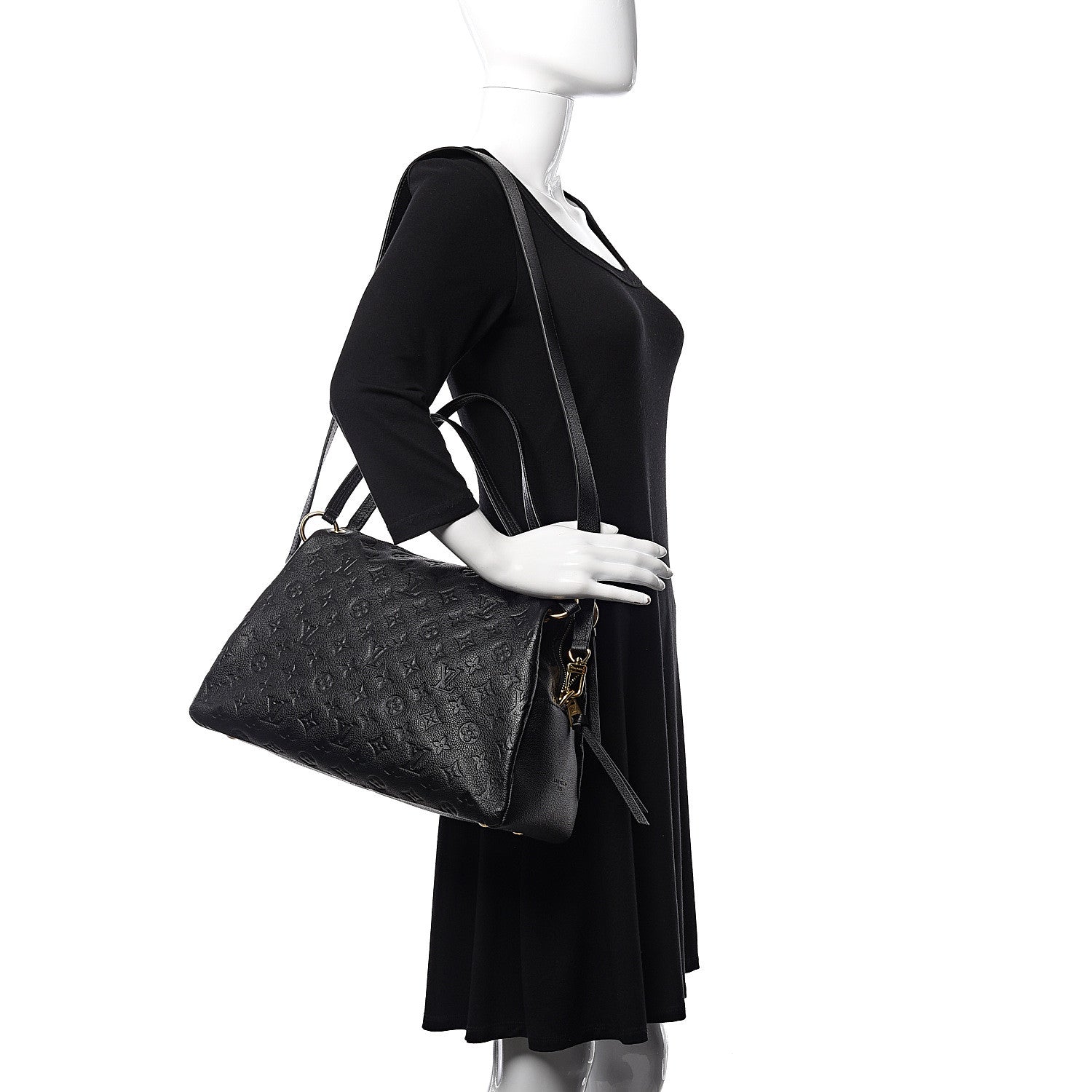 Louis Vuitton Empreinte Ponthieu PM Black 2 of 9