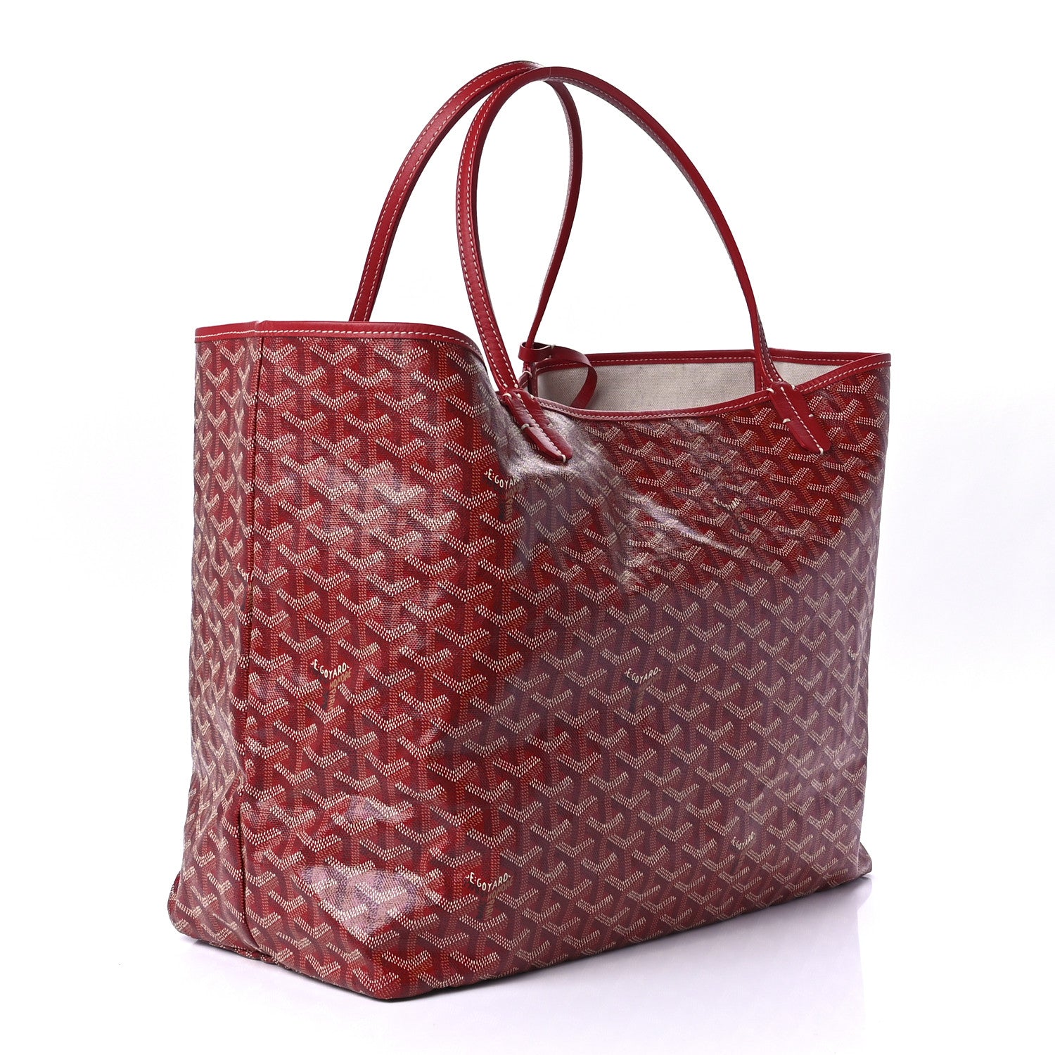 Goyard Goyardine Saint Louis GM Red 3 of 10