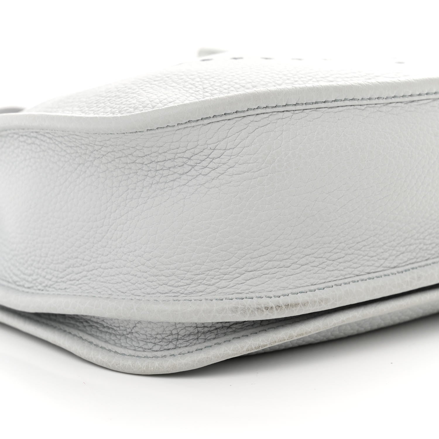 Hermes Taurillon Clemence Evelyne III PM Bleu Pale 9 of 12