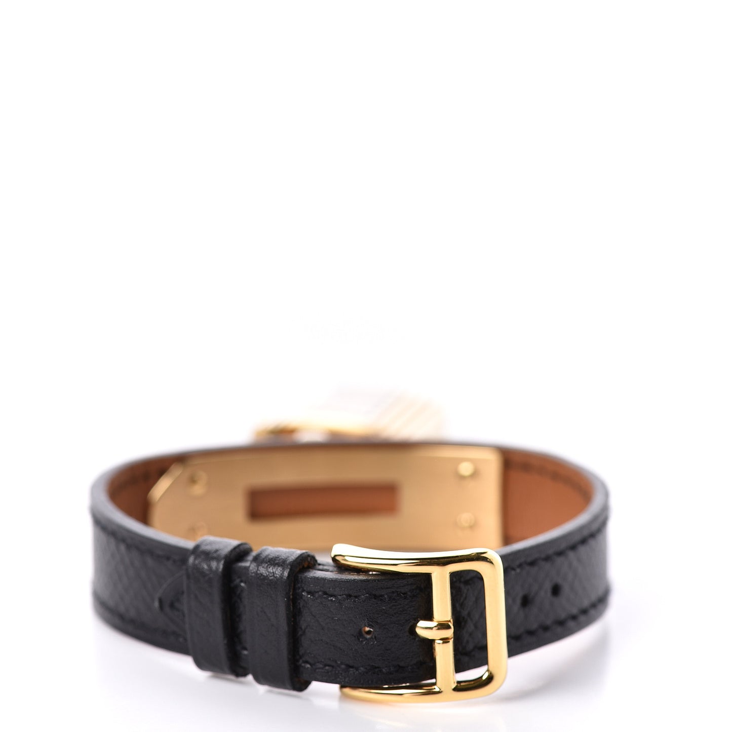 Stainless Steel Courchevel 20mm Kelly Cadena Quartz Watch Noir