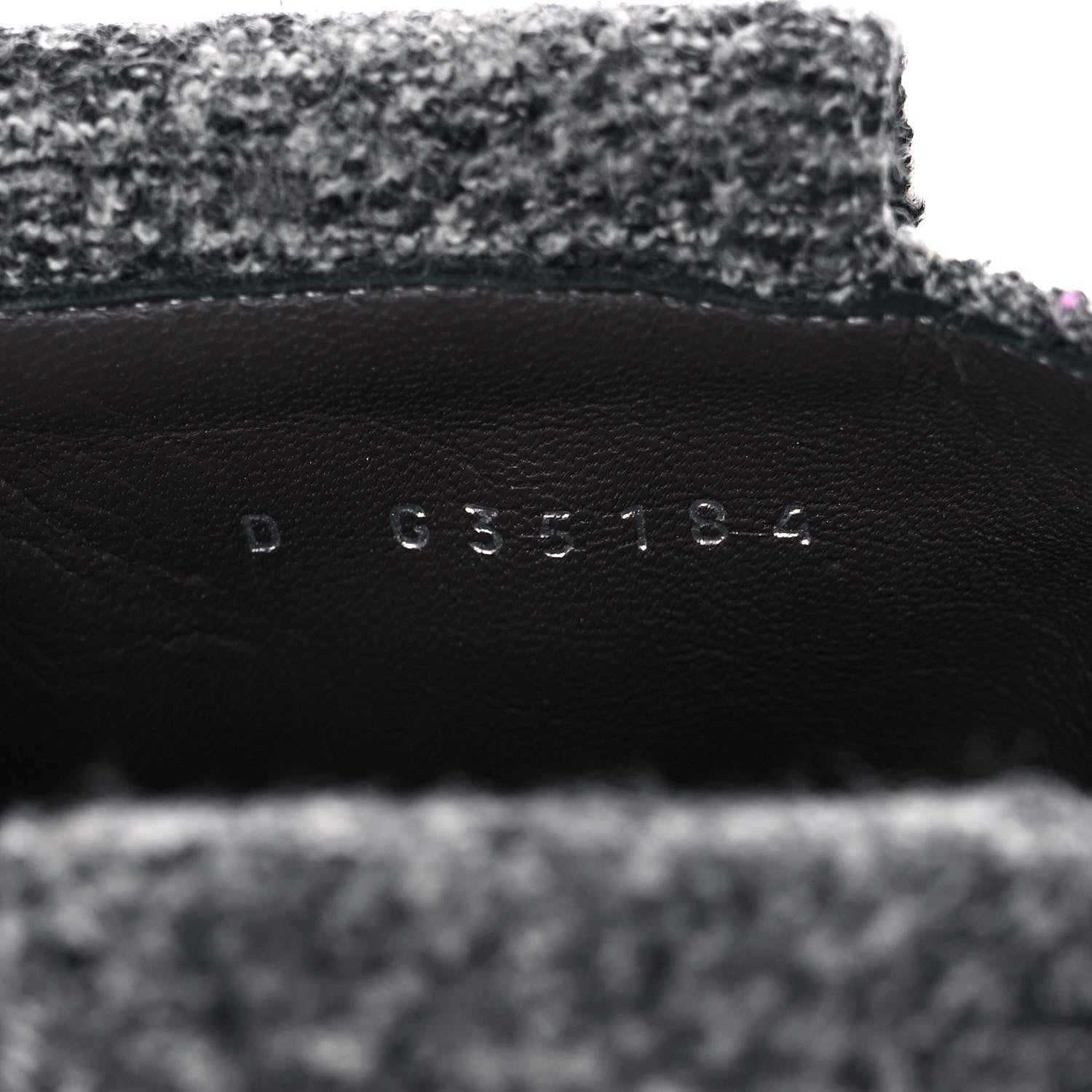 Chanel Tweed Short Boot 38.5 Grey 9 of 10