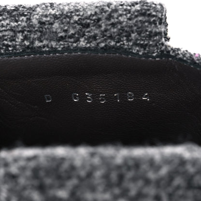 Chanel Tweed Short Boot 38.5 Grey 9 of 10